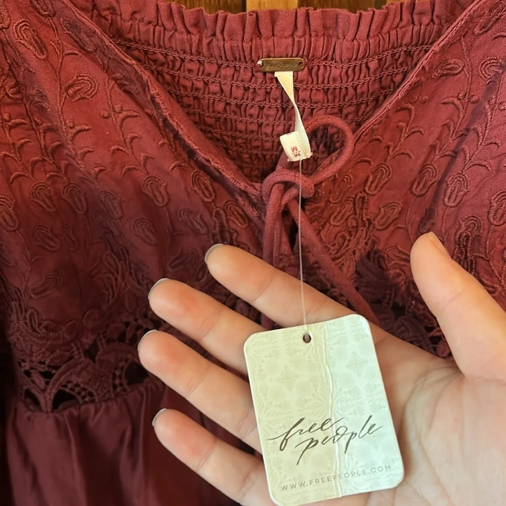 NWT FREE PEOPLE All Mine Mini Dress. Size M